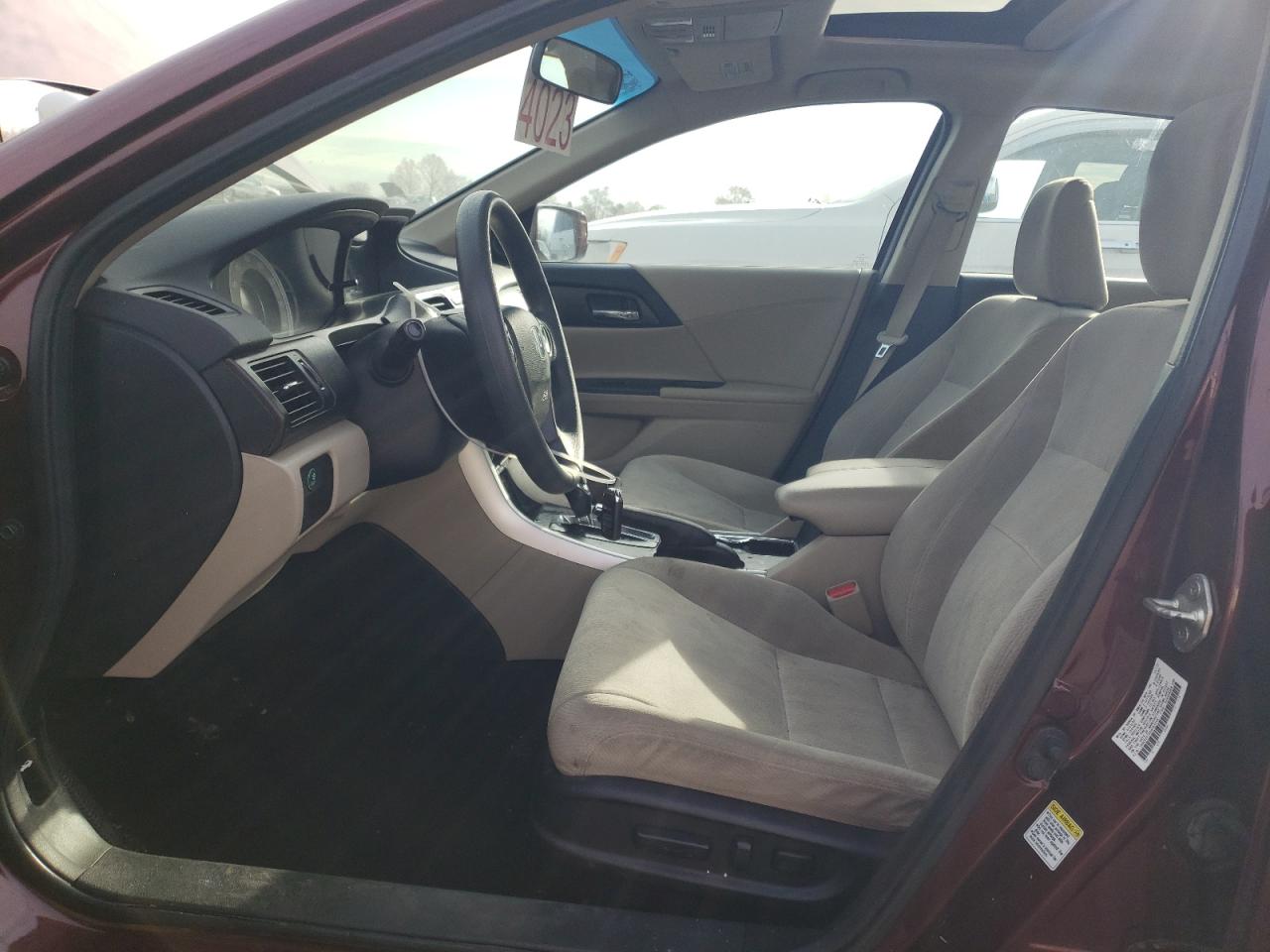 2013 Honda Accord Ex VIN: 1HGCR2F70DA064589 Lot: 52422805