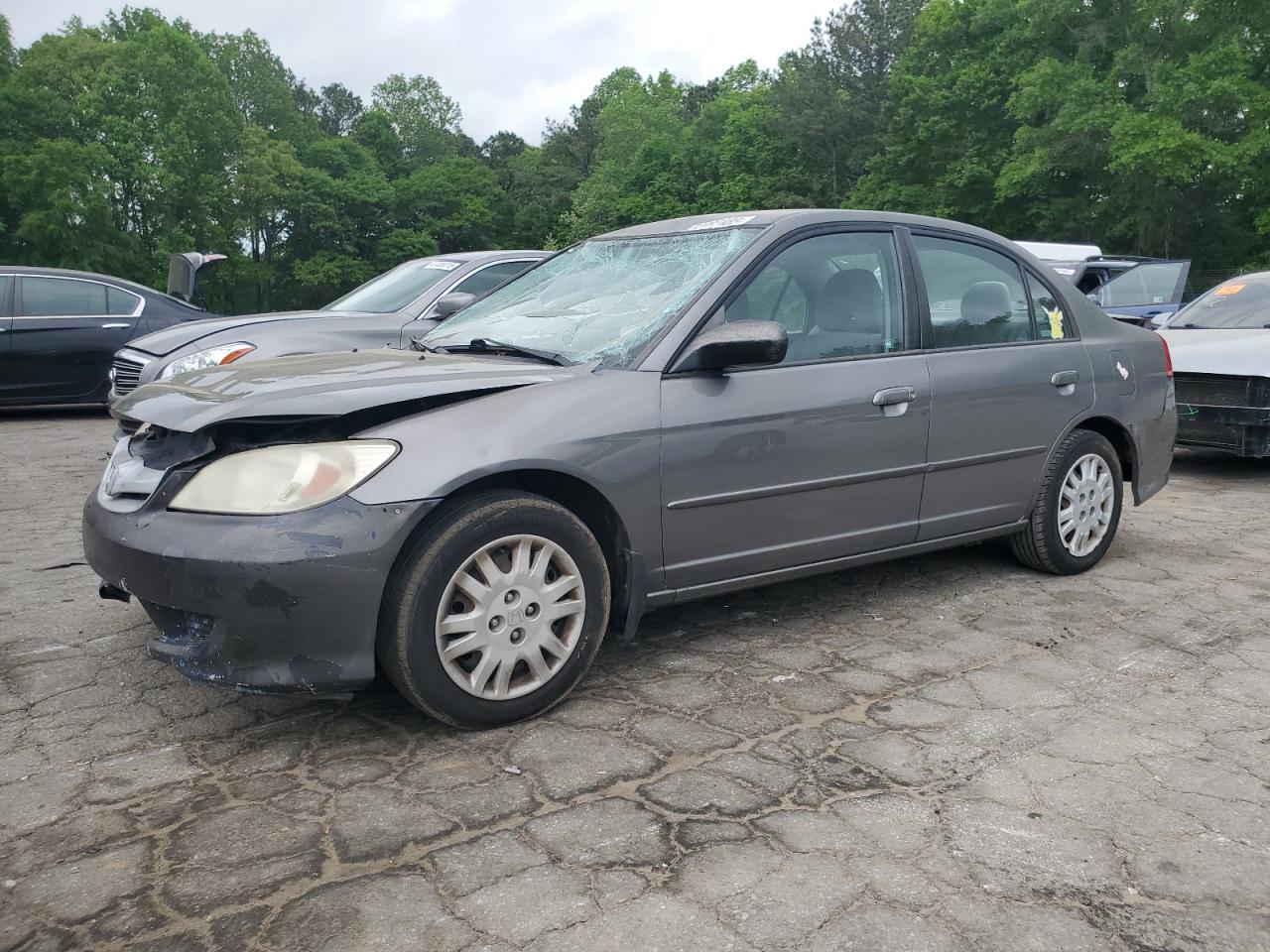2004 Honda Civic Lx for Sale in Austell, GA - Front End