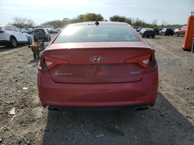  HYUNDAI SONATA 2017 Красный