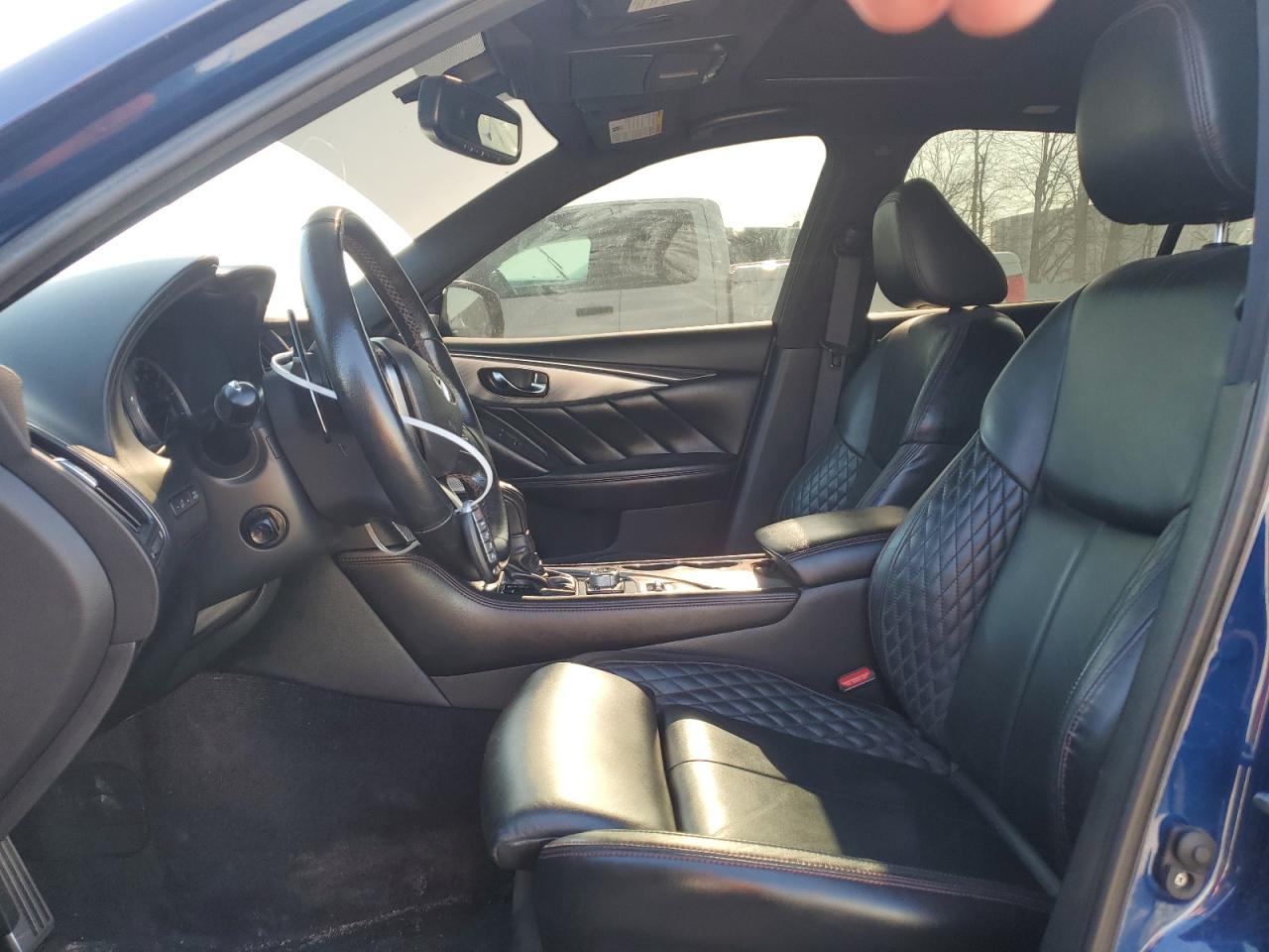 2018 Infiniti Q50 Red Sport 400 VIN: JN1FV7AR0JM481270 Lot: 53777515