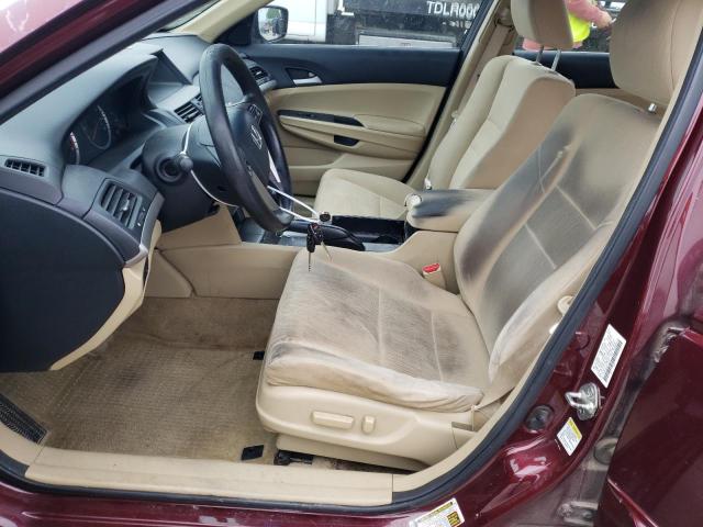  HONDA ACCORD 2012 Бургунди
