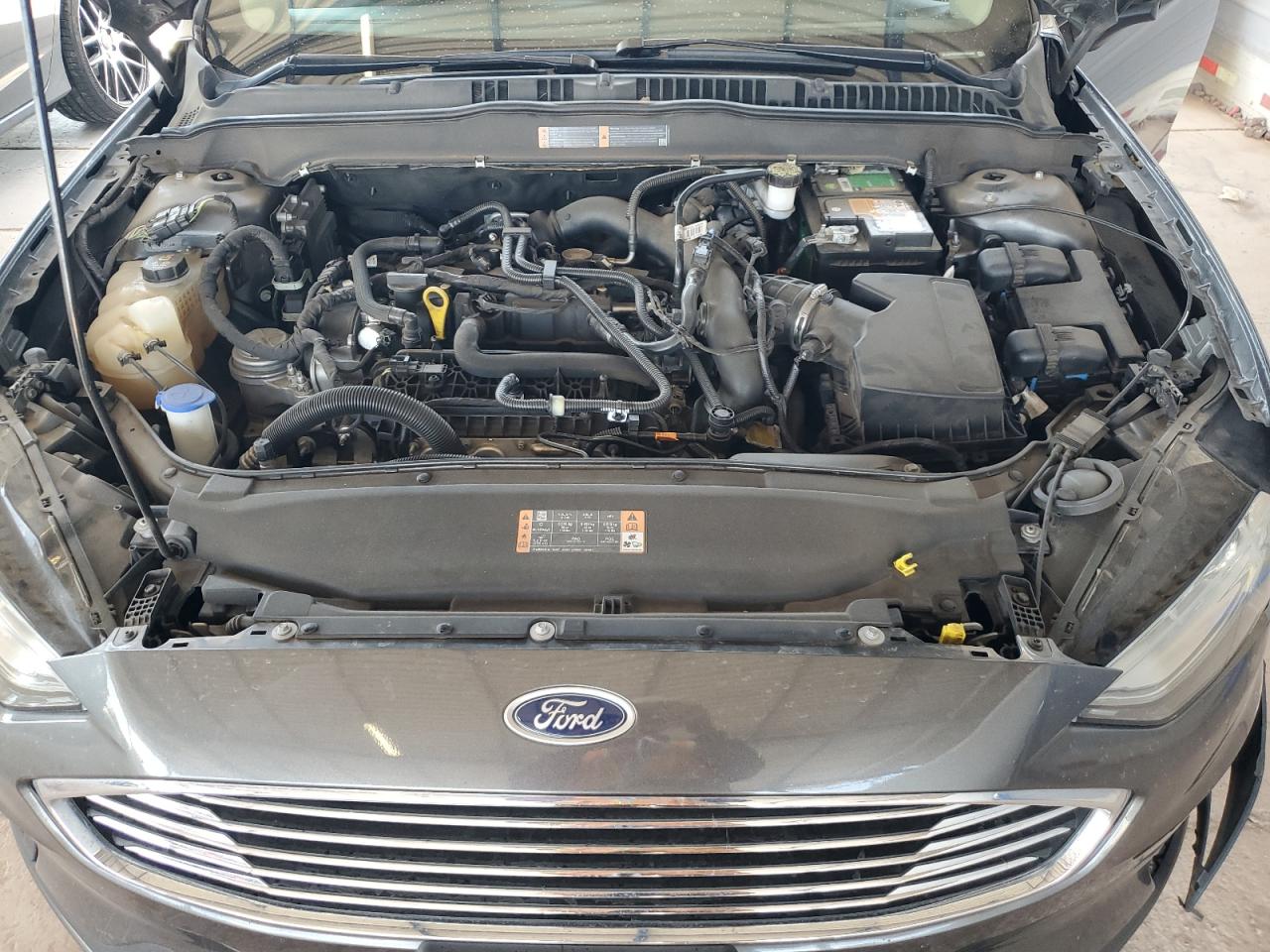 2019 Ford Fusion Se VIN: 3FA6P0HD9KR104489 Lot: 53401055