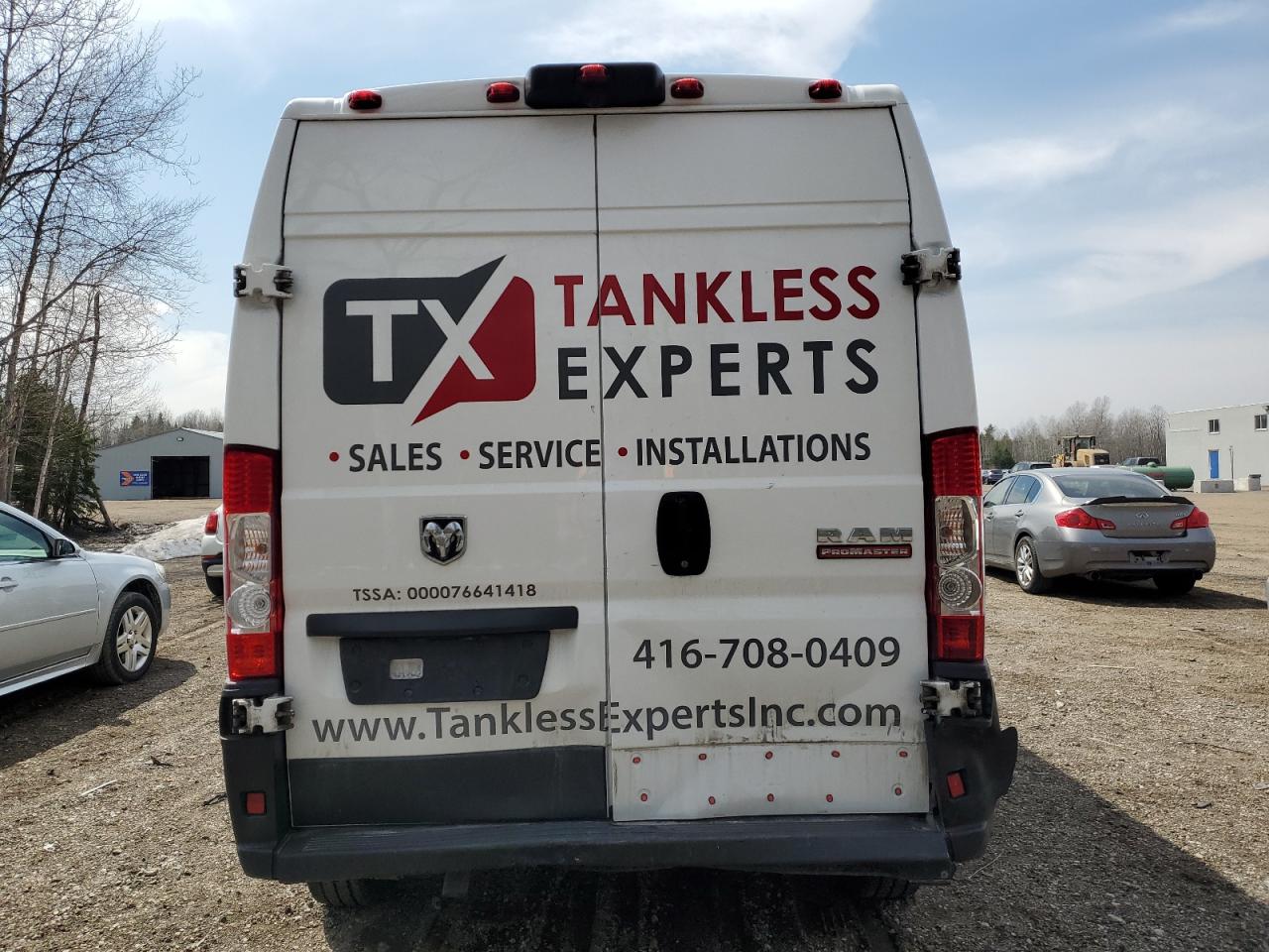 2019 Ram Promaster 2500 2500 High VIN: 3C6TRVDG4KE530433 Lot: 53891825