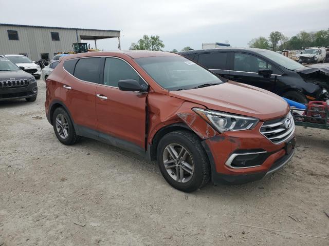 Паркетники HYUNDAI SANTA FE 2017 Оранжевый