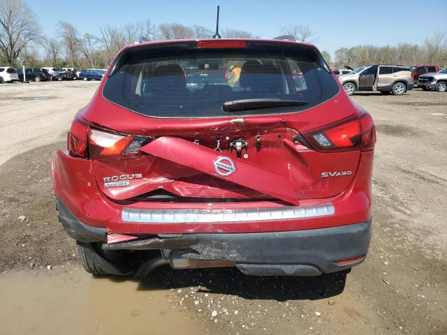  NISSAN ROGUE 2017 Червоний