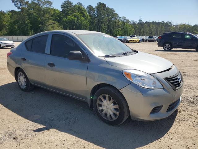 Sedans NISSAN VERSA 2013 Srebrny