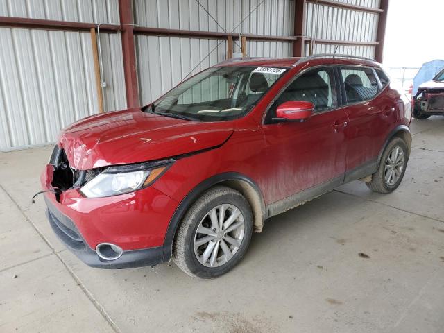  NISSAN ROGUE 2017 Czerwony