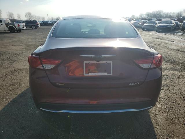  CHRYSLER 200 2016 Maroon