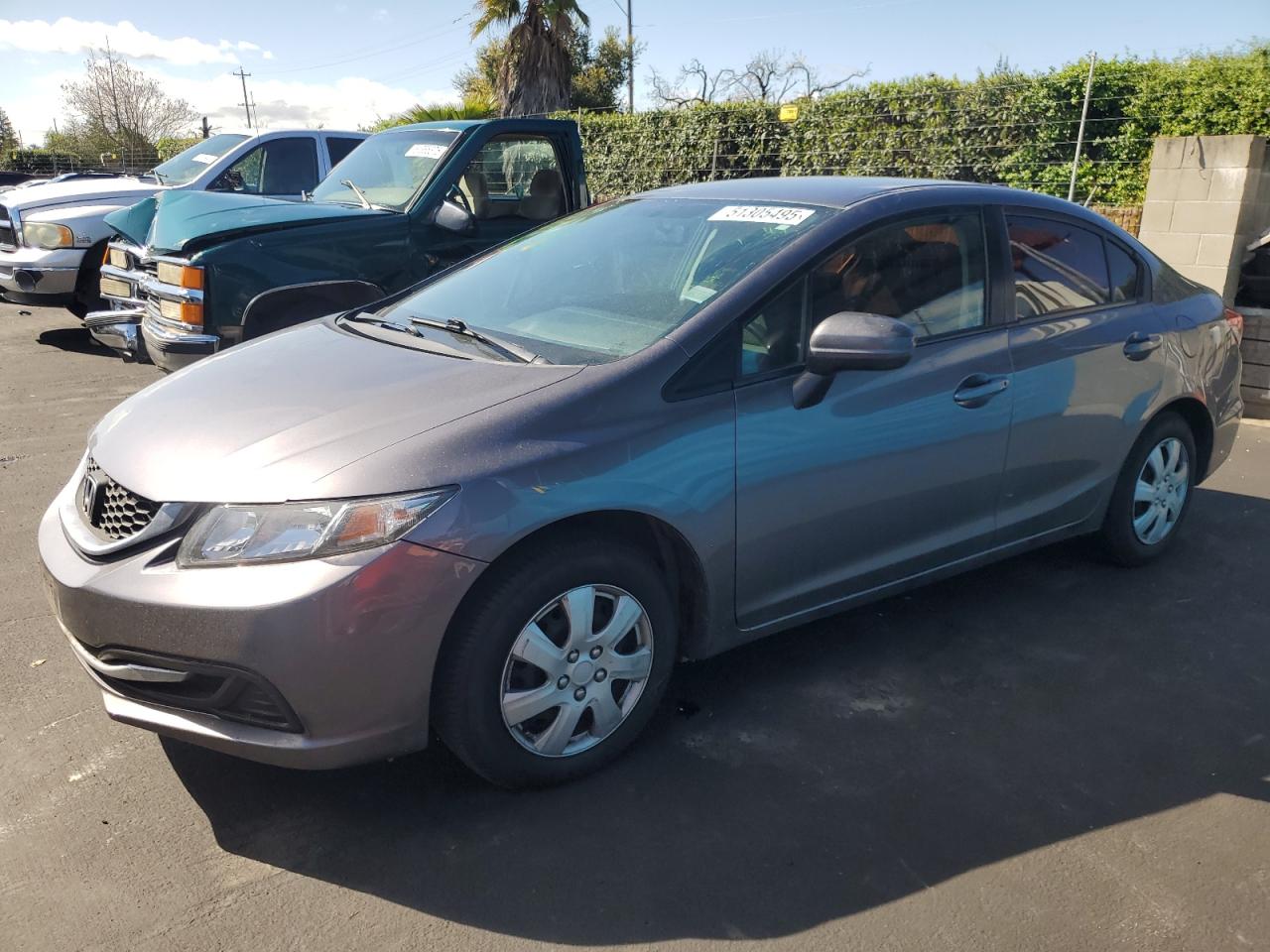 2014 Honda Civic Lx en Venta en San Martin, CA - Minor Dent/Scratches