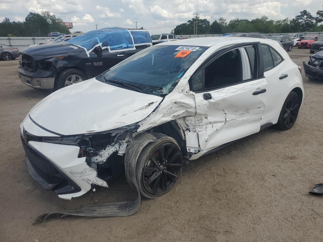 2022 Toyota Corolla Se VIN: JTND4MBEXN3189358 Lot: 55216215
