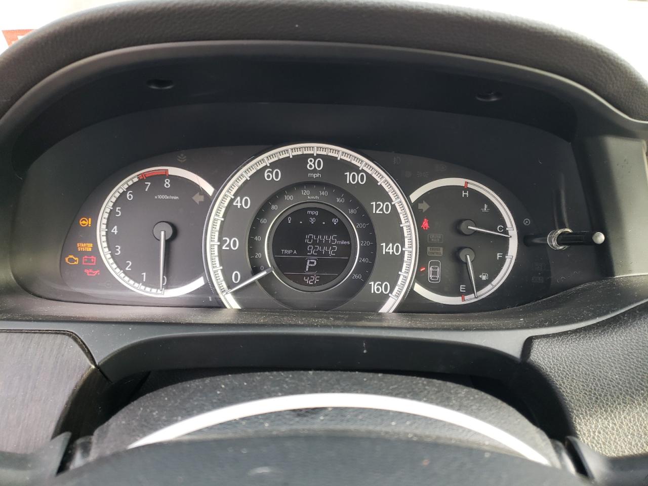 2013 Honda Accord Ex VIN: 1HGCR2F70DA064589 Lot: 52422805