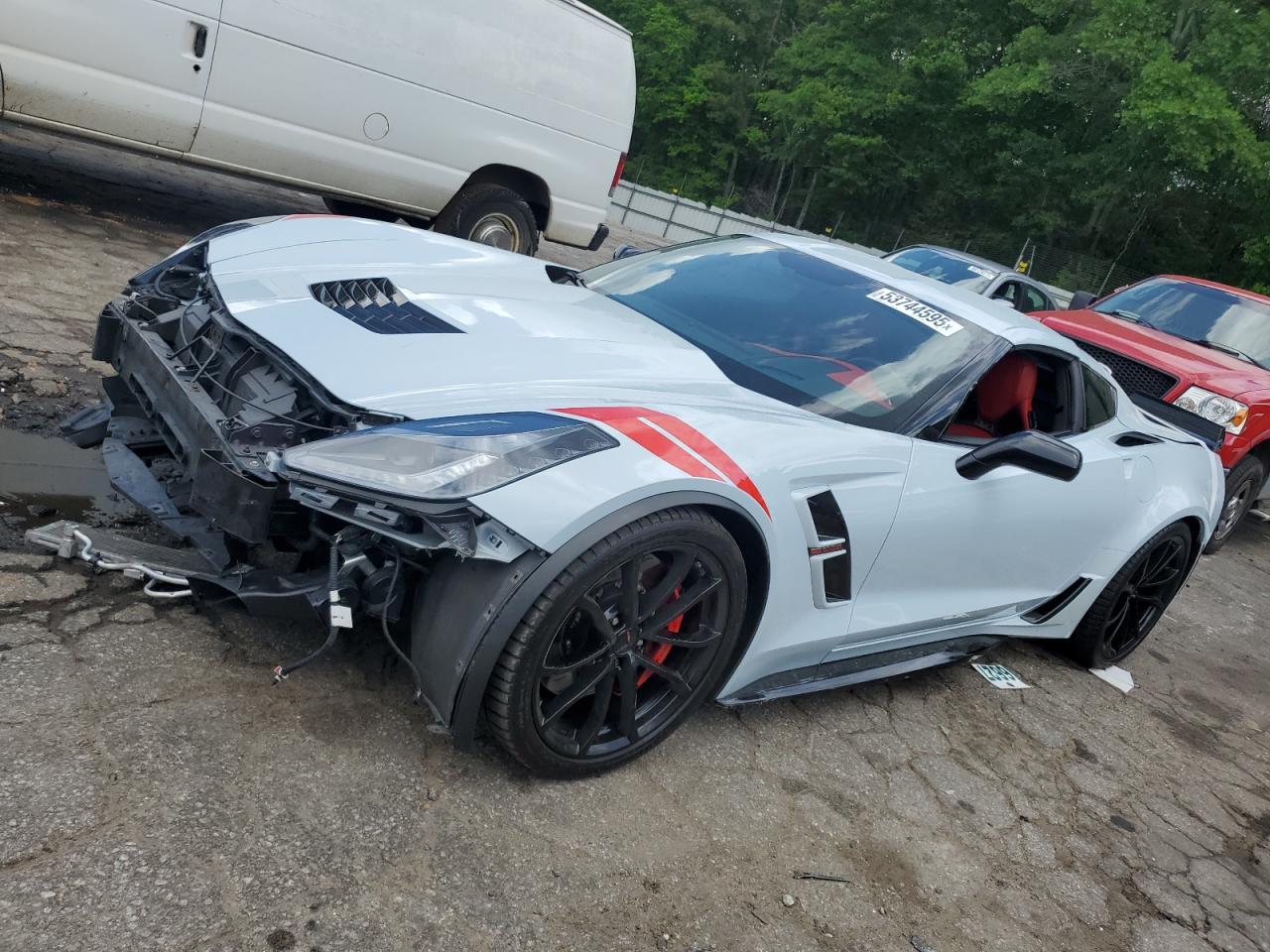 2019 Chevrolet Corvette Grand Sport 2Lt იყიდება Austell-ში, GA - Front End