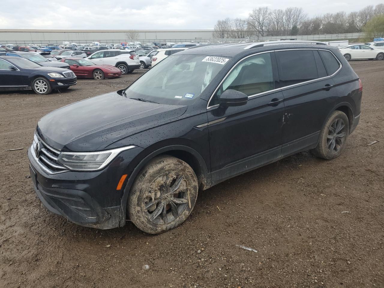 2022 Volkswagen Tiguan Se zu verkaufen in Davison, MI - Side