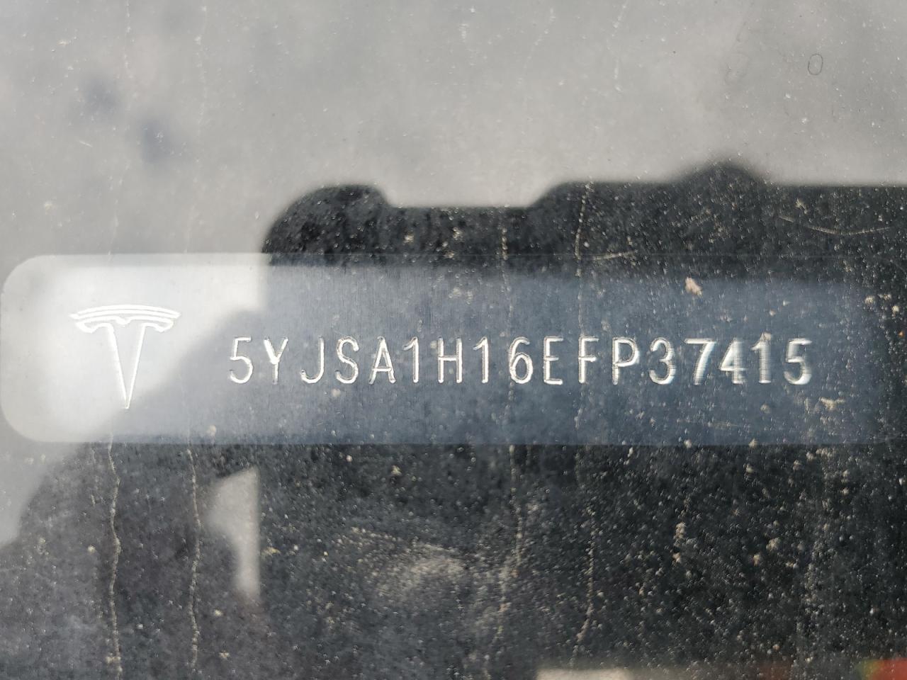 2014 Tesla Model S VIN: SEEL0T78023734 Lot: 54253915