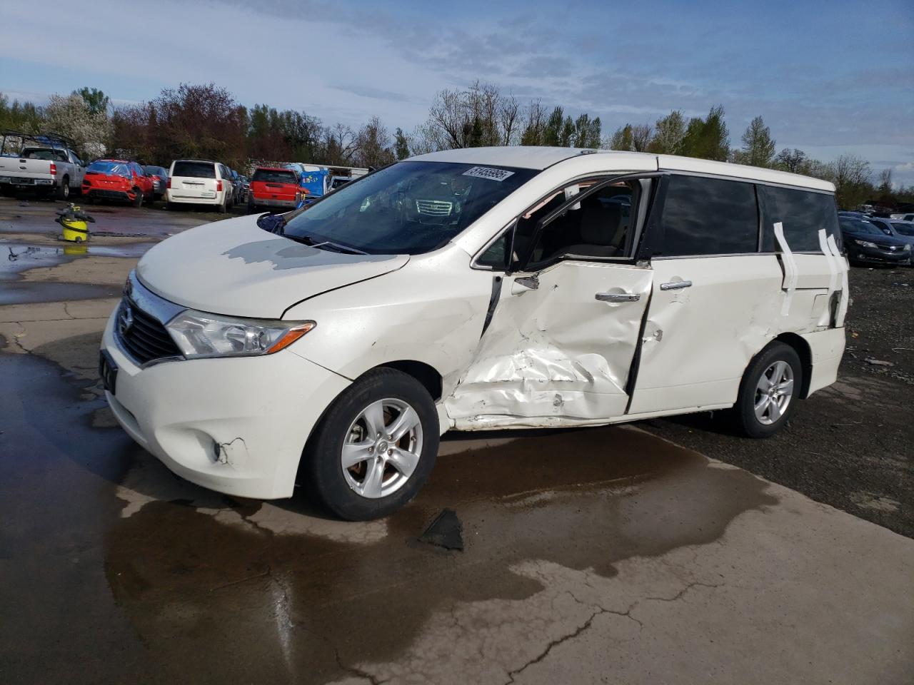 2012 Nissan Quest S zu verkaufen in Woodburn, OR - All Over