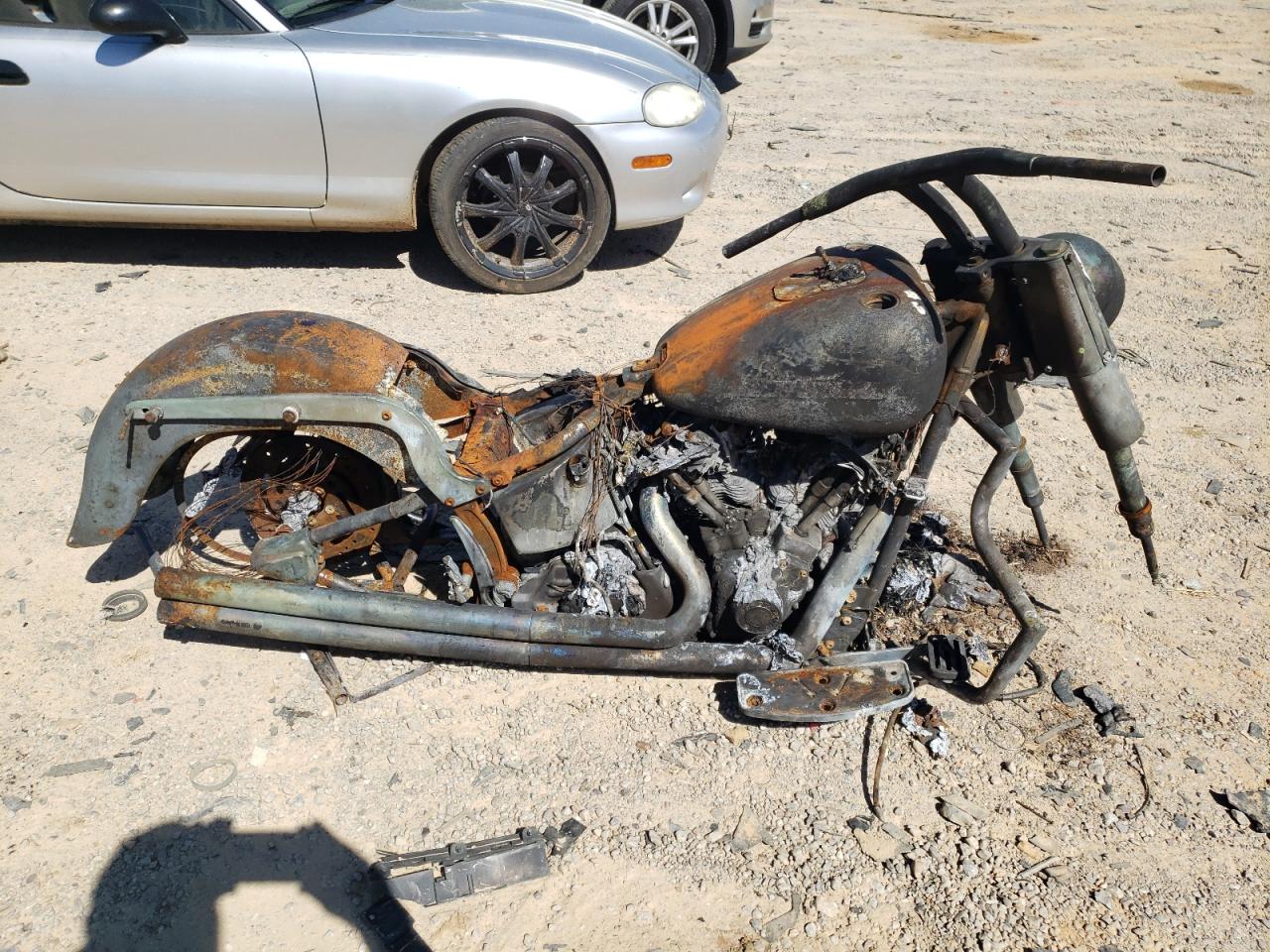 2003 Harley-Davidson Flstfi de vânzare în Chatham, VA - Burn