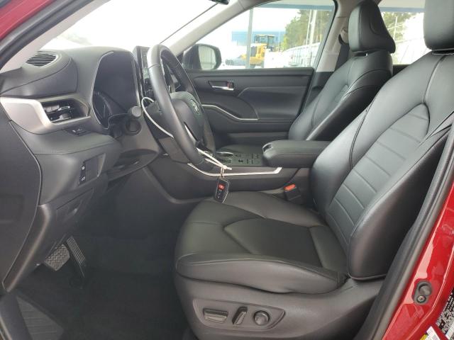  TOYOTA HIGHLANDER 2021 Maroon