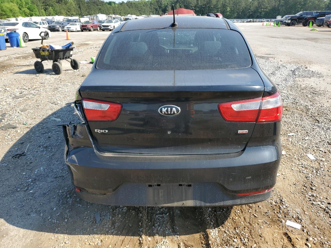 2017 Kia Rio Lx VIN: KNADM4A34H6049584 Lot: 53499765