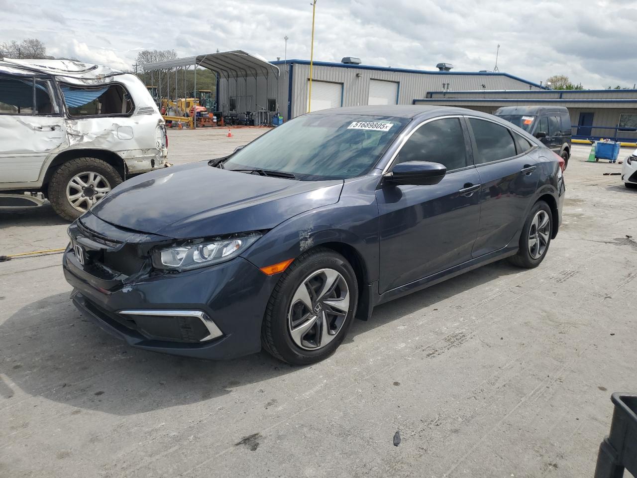 2021 Honda Civic Lx продається в Lebanon, TN - Front End