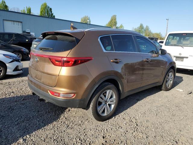  KIA SPORTAGE 2017 Золотой