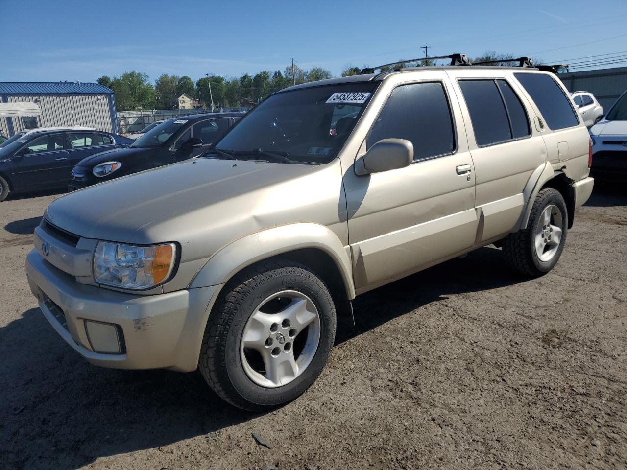 2001 Infiniti Qx4 zu verkaufen in Pennsburg, PA - Rear End