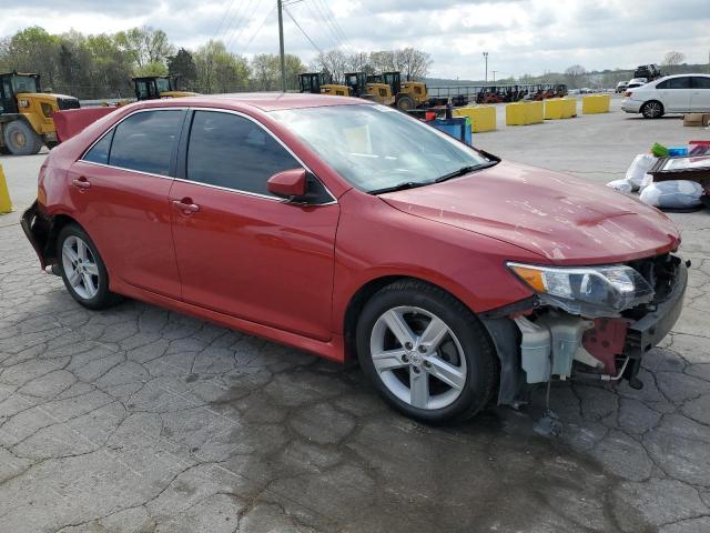  TOYOTA CAMRY 2013 Red
