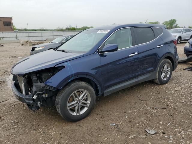  HYUNDAI SANTA FE 2018 Синий