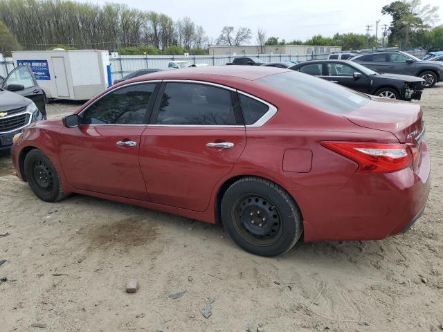  NISSAN ALTIMA 2016 Czerwony