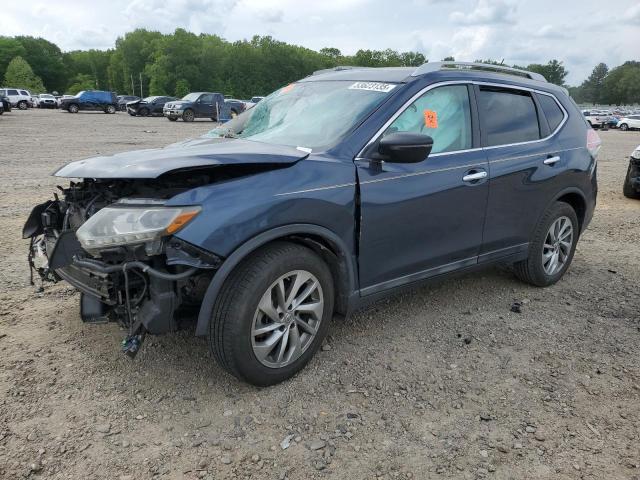  NISSAN ROGUE 2015 Granatowy