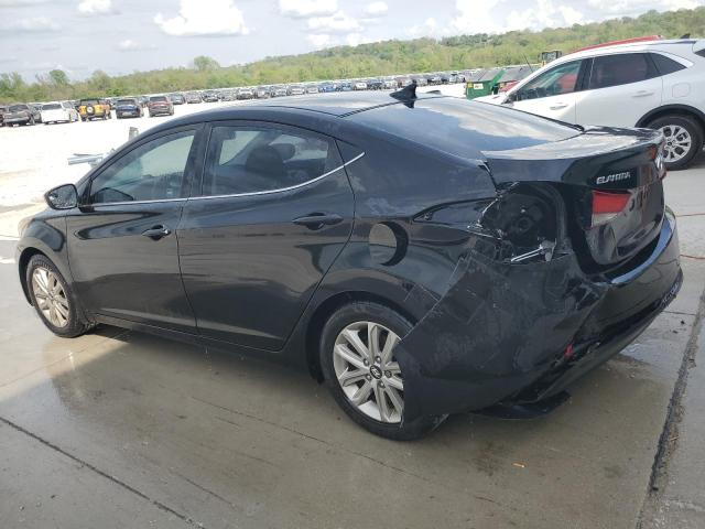  HYUNDAI ELANTRA 2015 Чорний