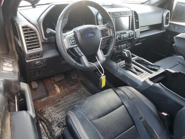  FORD F150 2018 Czerwony