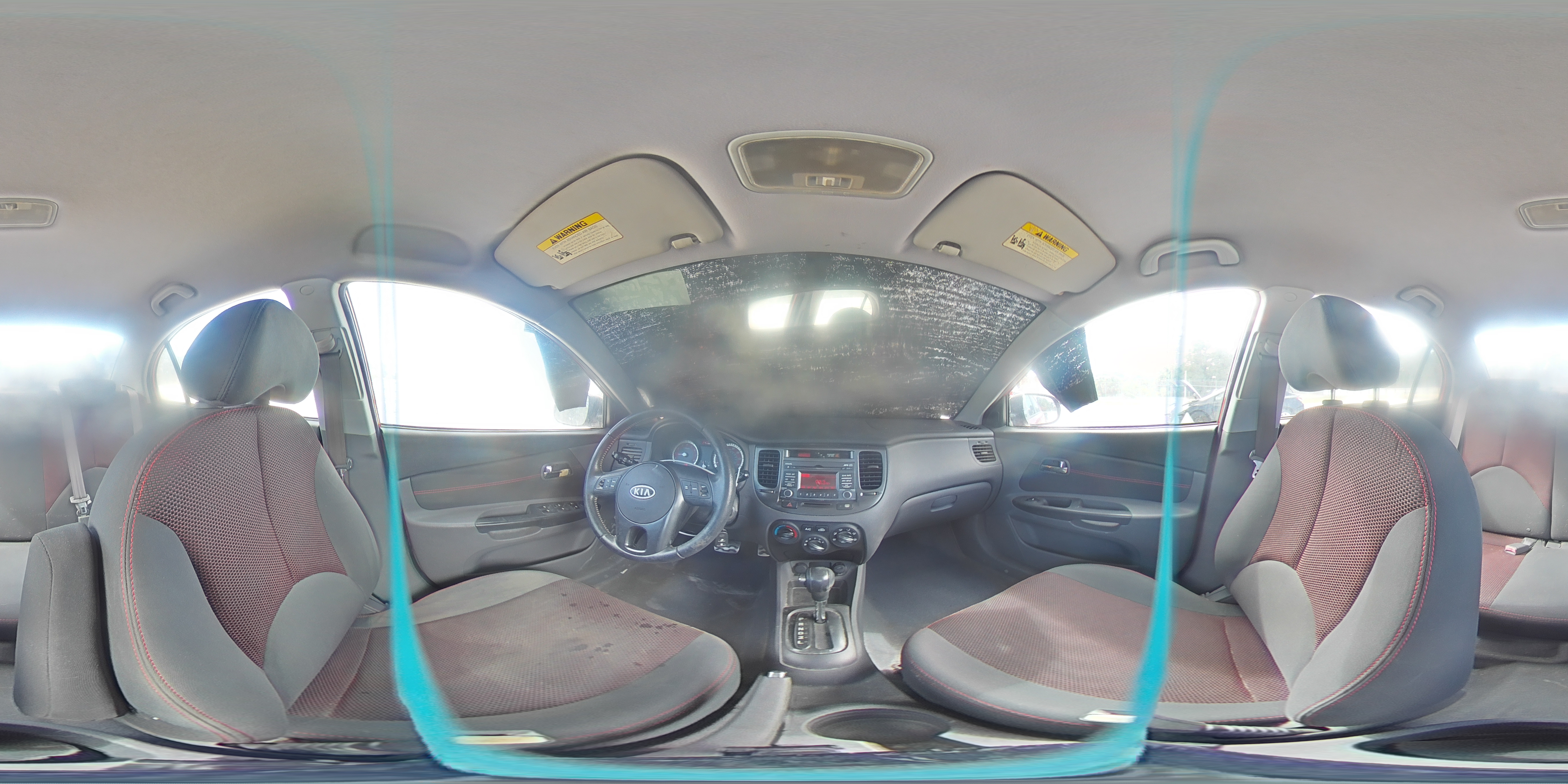 2010 Kia Rio Lx VIN: KNADH4A3XA6640416 Lot: 54934395