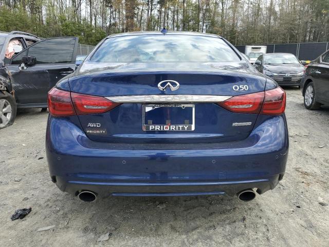  INFINITI Q50 2021 Granatowy
