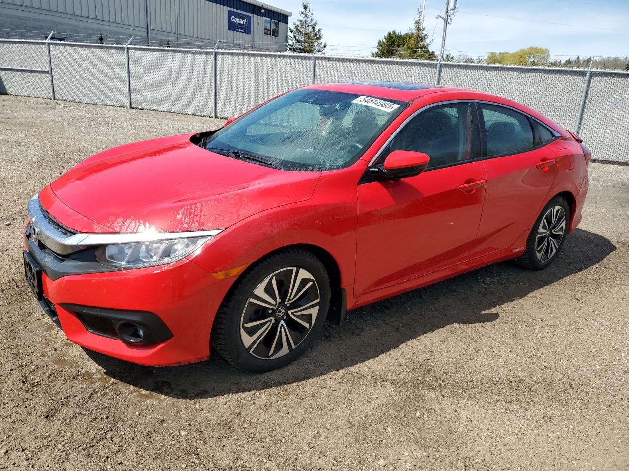 2018 Honda Civic Ex na sprzedaż w Cookstown, ON - Rear End