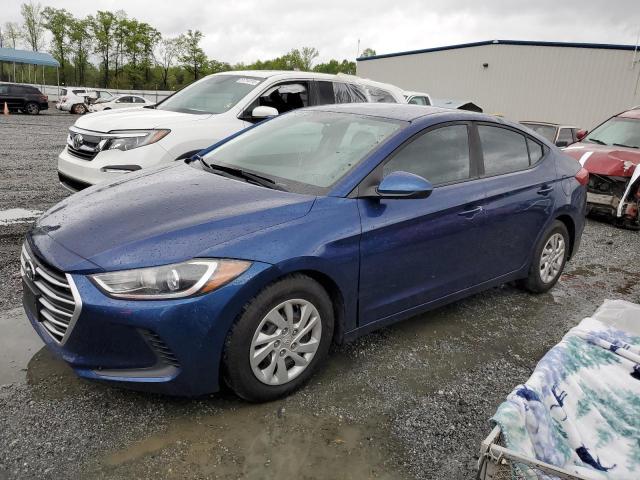  HYUNDAI ELANTRA 2018 Blue