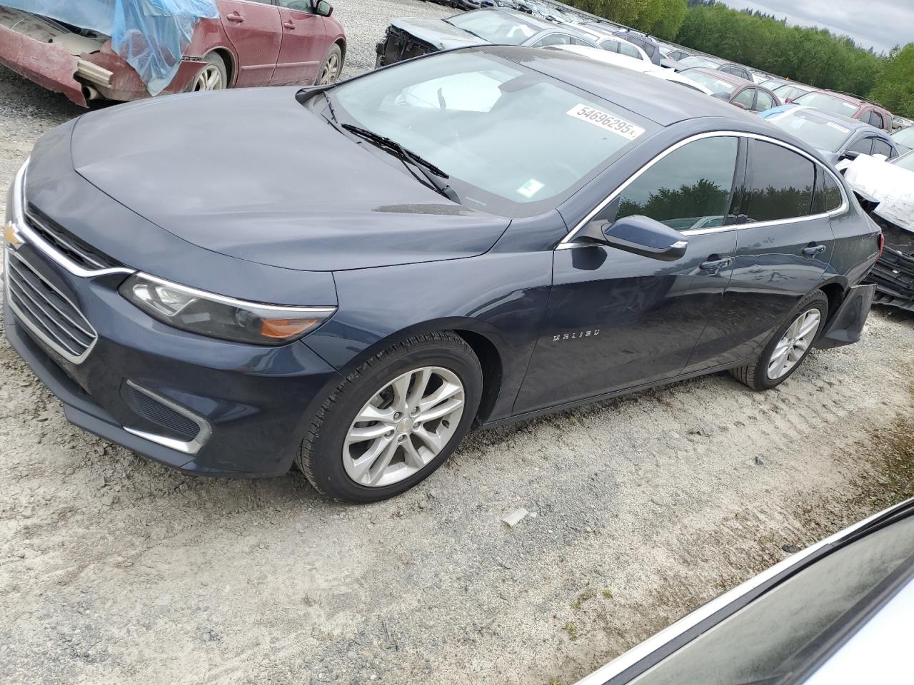 2018 Chevrolet Malibu Lt продається в Arlington, WA - Rear End