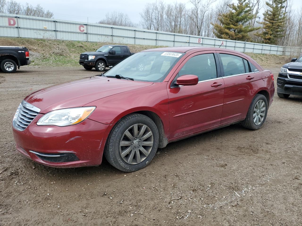 2013 Chrysler 200 Touring продається в Davison, MI - Front End
