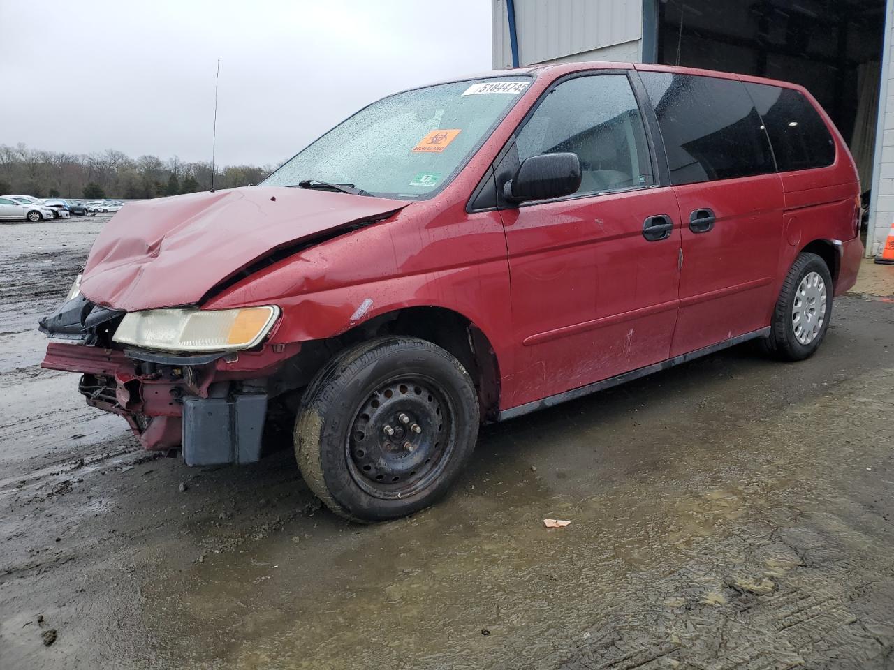 2002 Honda Odyssey Lx იყიდება Windsor-ში, NJ - Front End