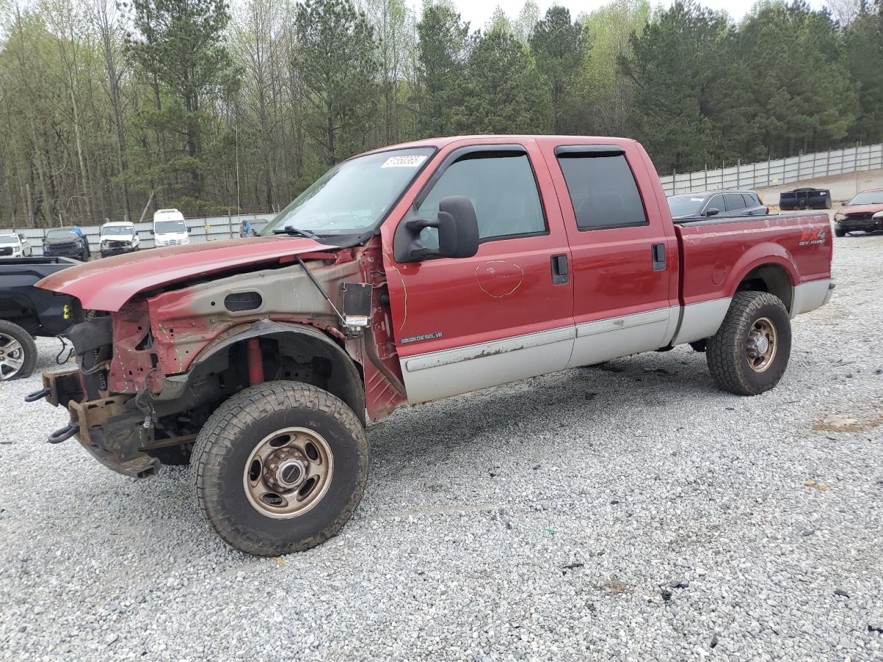 2003 Ford F250 Super Duty en Venta en Gainesville, GA - Front End