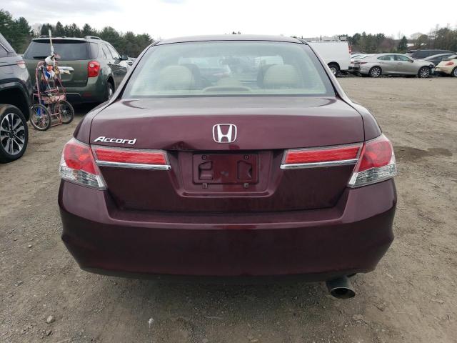 Седани HONDA ACCORD 2012 Бордовий