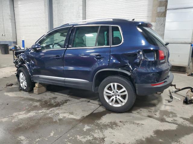  VOLKSWAGEN TIGUAN 2012 Синий