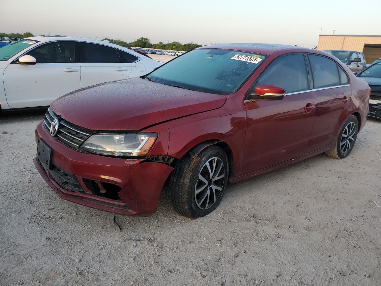 2017 Volkswagen Jetta Se იყიდება San Antonio-ში, TX - Rear End