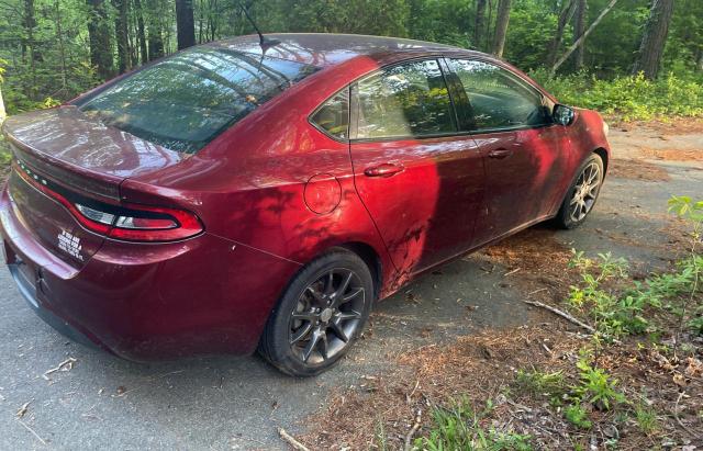 Sedans DODGE DART 2015 Burgundy