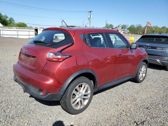  NISSAN JUKE 2017 Czerwony