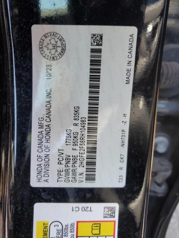 2024 HONDA CIVIC SPORT