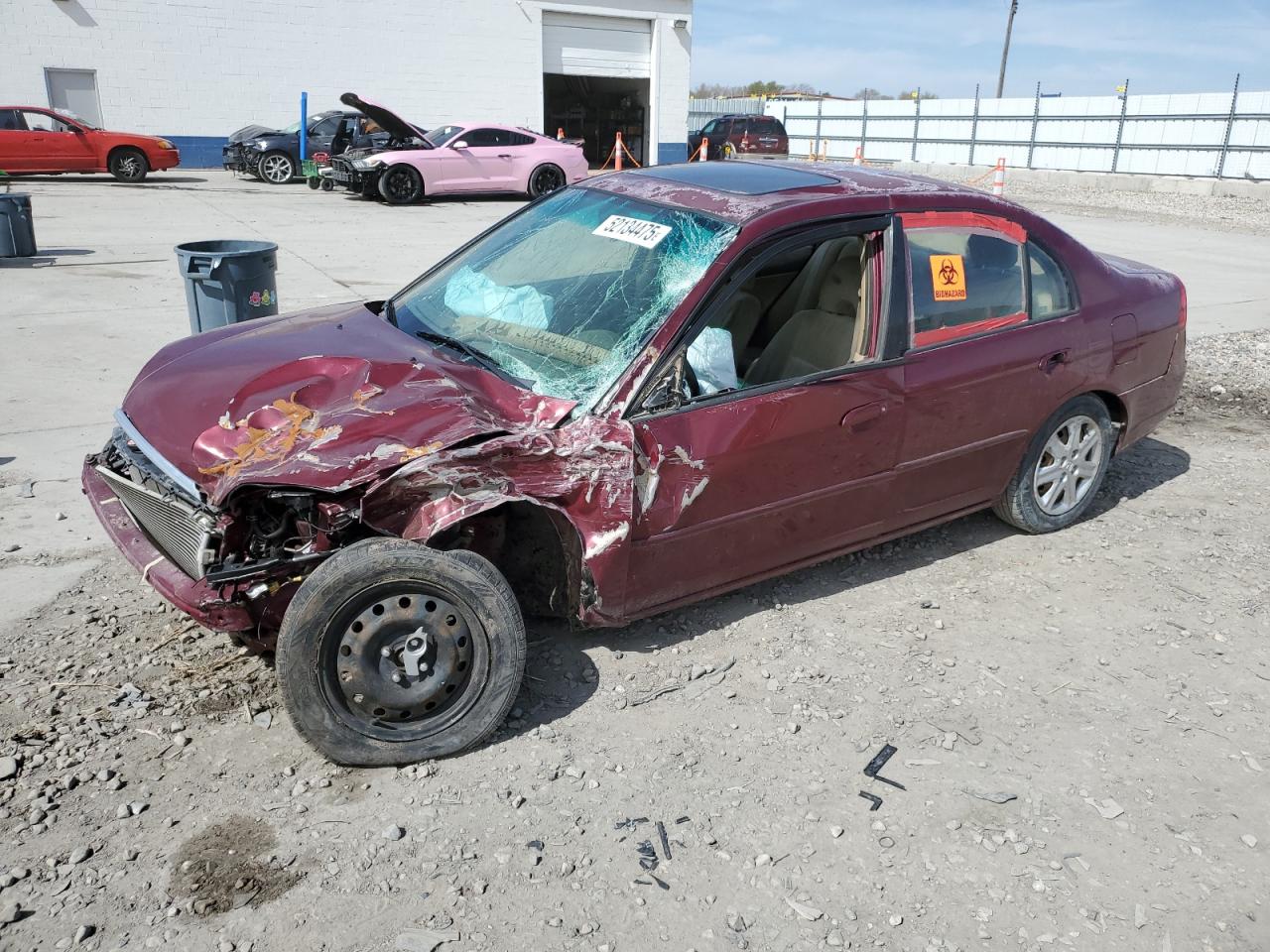 2003 Honda Civic Ex للبيع في Farr West، UT - All Over