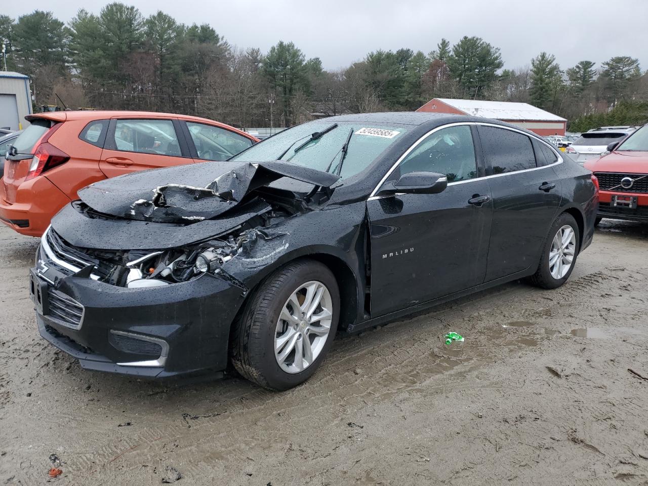 2017 Chevrolet Malibu Hybrid на продаже в Mendon, MA - Front End