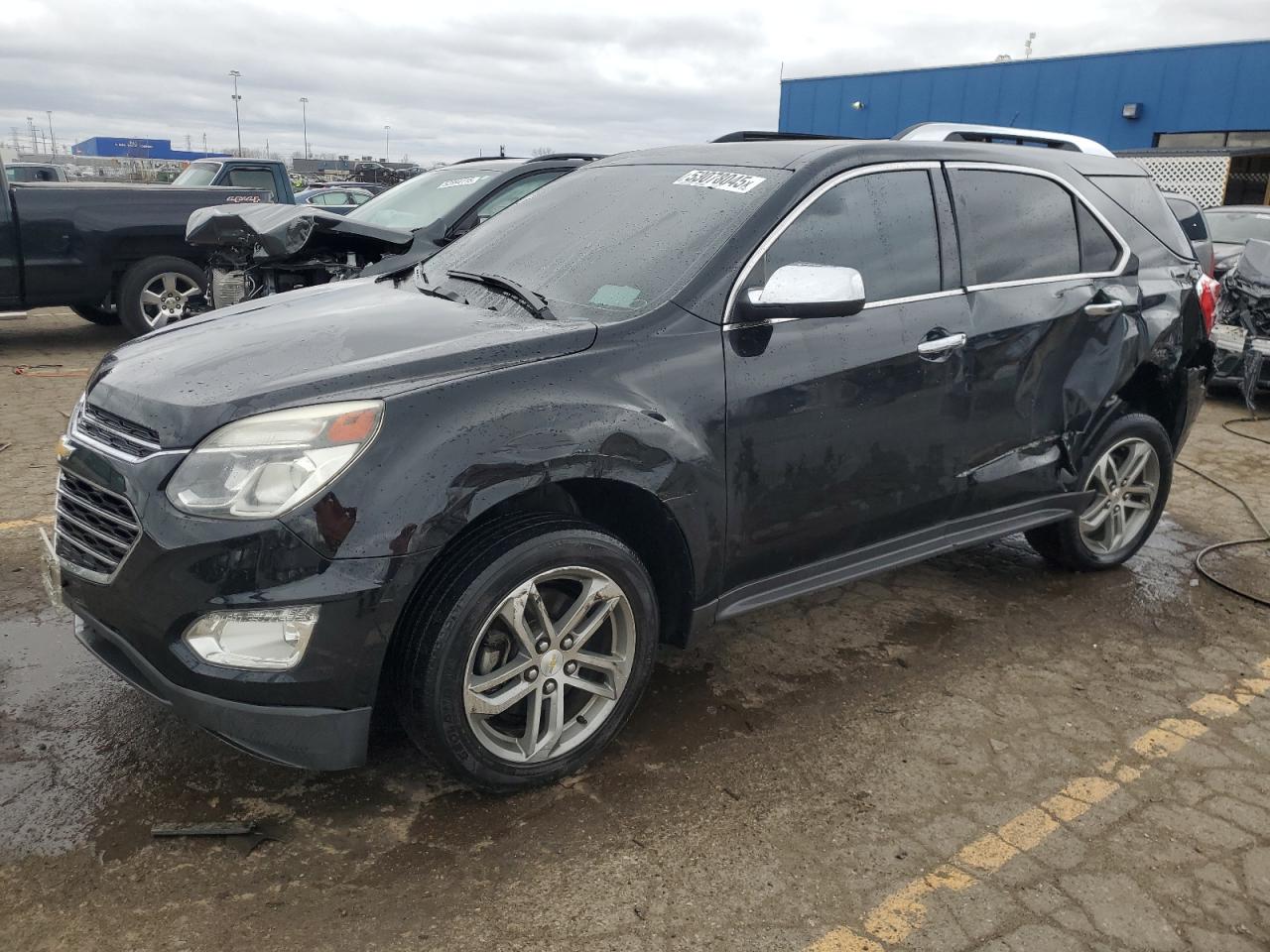 2016 Chevrolet Equinox Ltz на продаже в Woodhaven, MI - Side