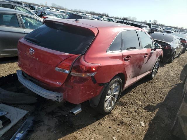  TOYOTA VENZA 2013 Czerwony