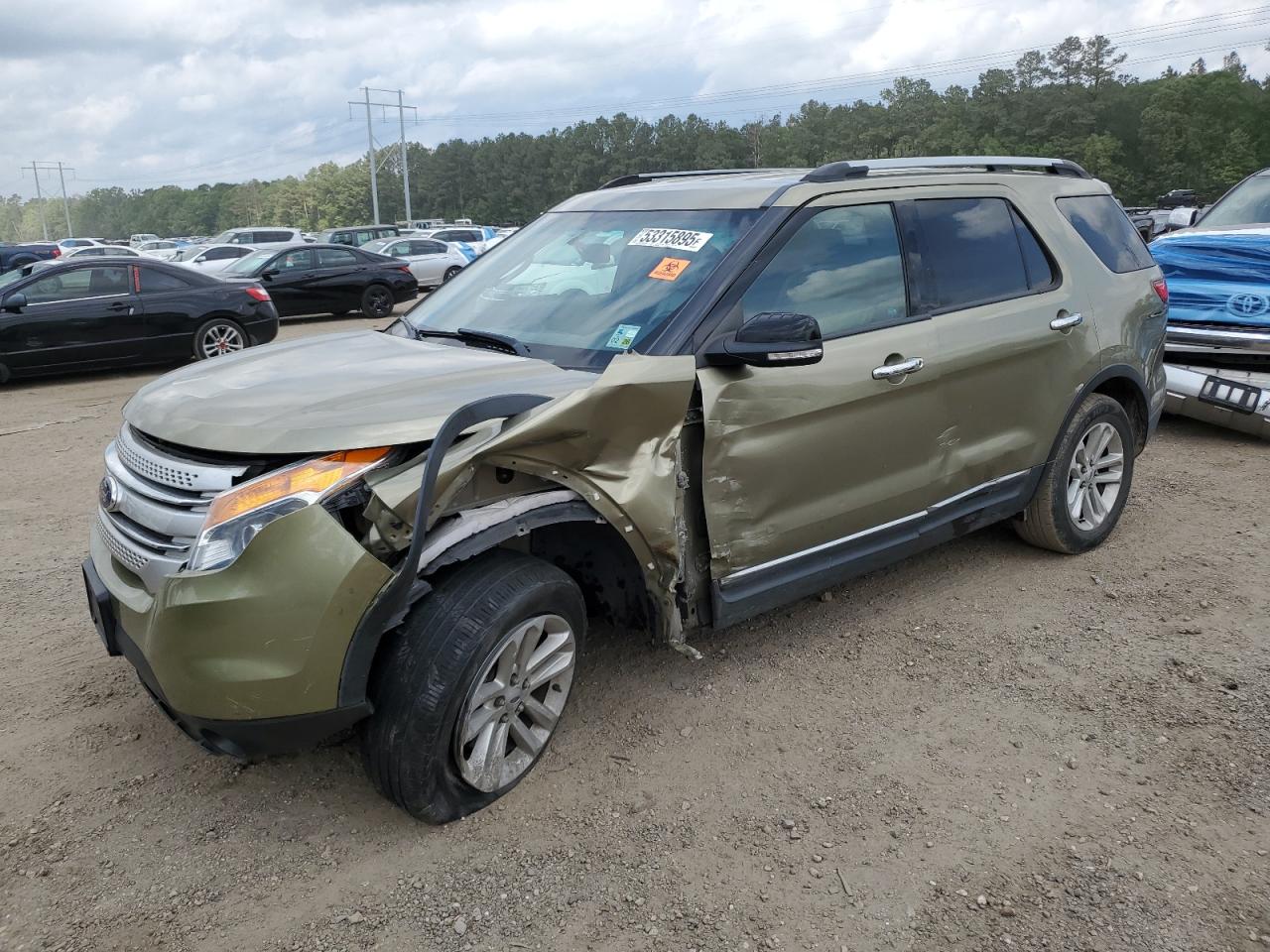 2012 Ford Explorer Xlt zu verkaufen in Greenwell Springs, LA - Front End